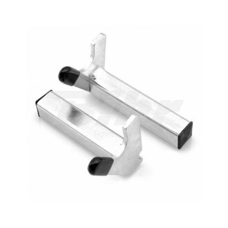 Soportes V diabolos para stand trasero