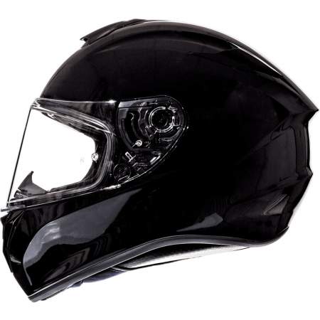 Casco Xxdoble Basic Color Negro brillo