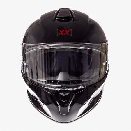 Casco Xxdoble Basic Color Negro brillo