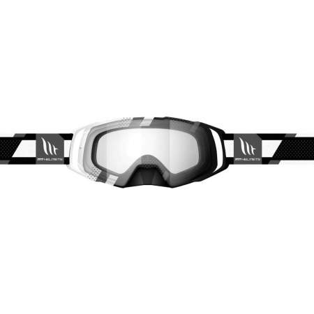 GAFA MX EVO STRIPES NEGRO/BLANCO