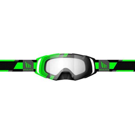 GAFA MX EVO STRIPES NEGRO/VERDE FLUOR
