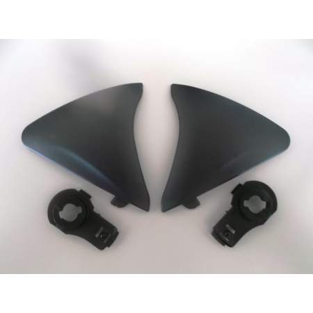 KIT LATERAL COVERS MATT BLACK VENTUS