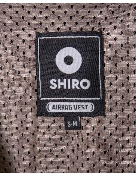 Airbag para moto, chaleco Shiro con recarga ,proteción vertebras columnas.