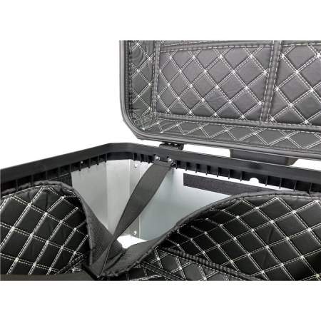 BAÚL METALICO GPR TECH 55 LITROS NEGRO