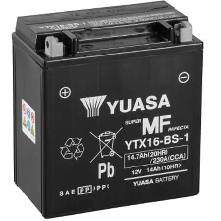 BATERÍA YUASA YTX16-BS-1