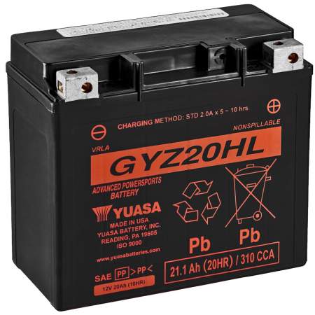 BATERÍA YUASA GYZ20HL
