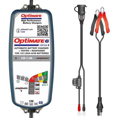 CARGADOR BATERIAS OPTIMATE 6 AMPMATIC...
