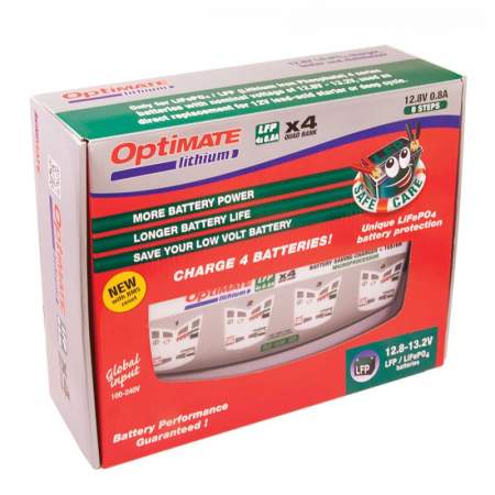 CARGADOR DE BATERÍAS OPTIMATE LITHIUM...