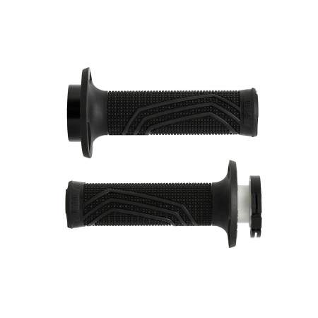 PUÑOS DOMINO D100 OFF ROAD COLOR NEGRO