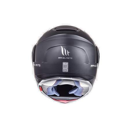 CASCO MT ATOM NEGRO MATE EXPOSICION...
