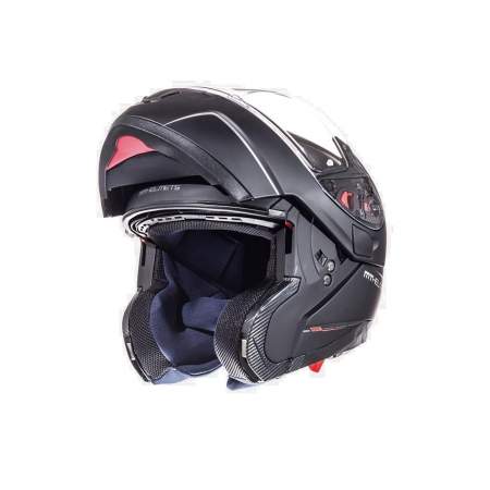 CASCO MT ATOM NEGRO MATE EXPOSICION...