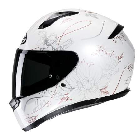 Hjc Helmet c10 Epik Blanco brillo