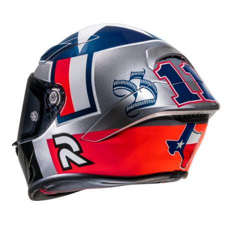 HJC RPHA 1 BEN SPIES SILVERSTAR MC21