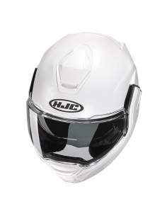 HJC i100 UNI PEARL WHITE 2