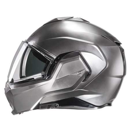 HJC i100 UNI HYPER SILVER