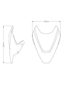 Cupula sport Honda CB1000R... 2