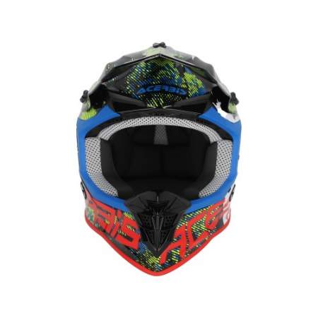 CASCO ACERBIS LINEAR BLANCO Y NEGRO