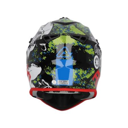 CASCO ACERBIS LINEAR BLANCO Y NEGRO