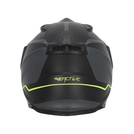CASCO ACERBIS REACTIVE NEGRO Y GRIS...