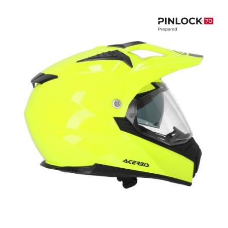 CASCO ACERBIS FLIP AMARILLO...