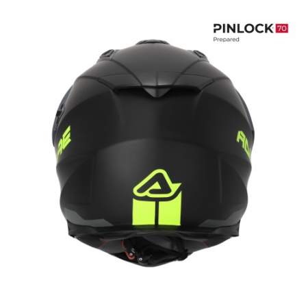 CASCO ACERBIS FLIP NEGRO Y AMARILLO...