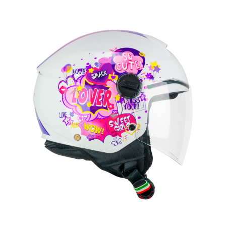CGM HELMETS Casco Integral Infantil...