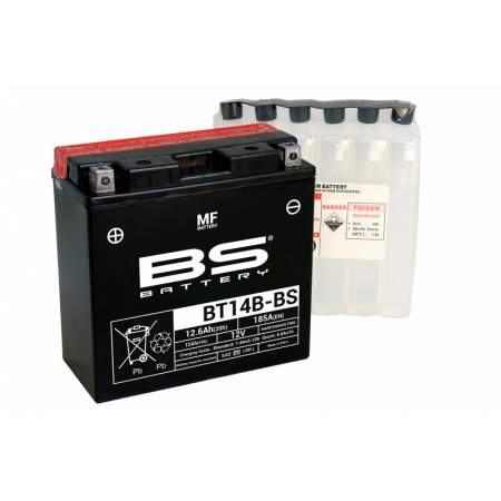 BATERIA MOTO MARCA BS BT14B-BS