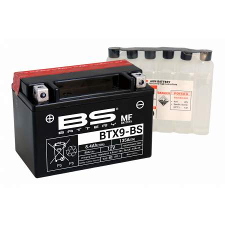 Batería Marca BS BATTERY BTX9-BS