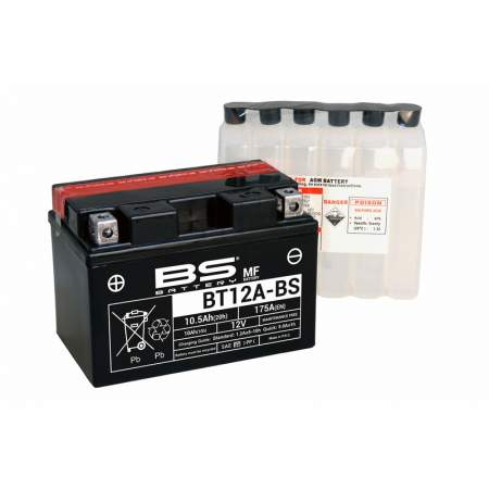Batería BS Marca BATTERY BT12A-BS