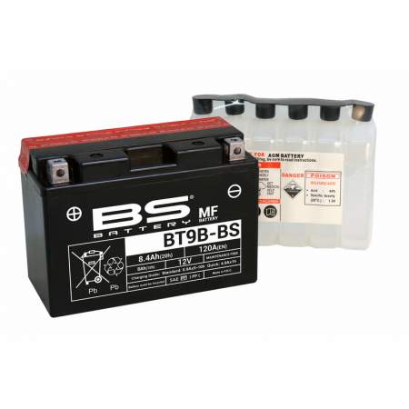 Batería BS Marca BATTERY BT9B-BS