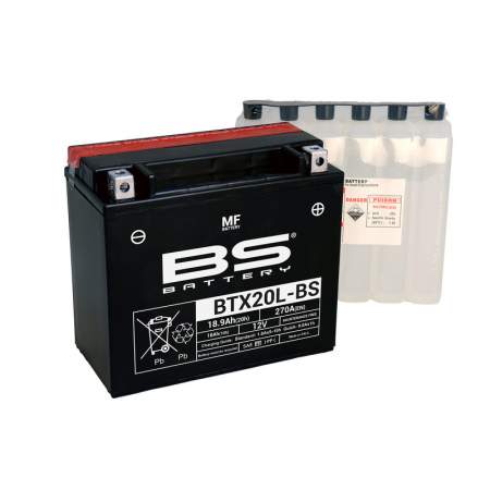 Batería BS Marca BATTERY BTX20L-BS