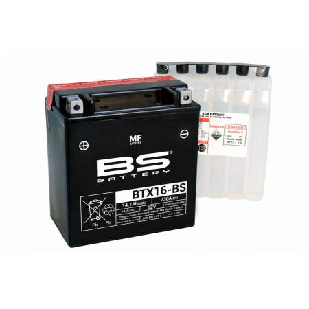 Batería Marca BS BATTERY BTX16-BS