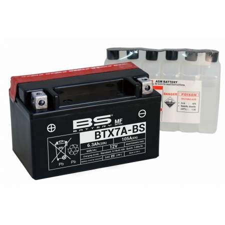 Batería Marca BS BATTERY BTX7A-BS