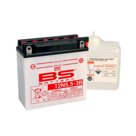 Batería Marca BS BATTERY 12N5.5-3B