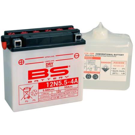 Batería Marca BS BATTERY 12N5.5-4A