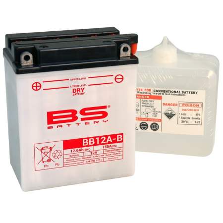 Batería Marca BS BATTERY YB12A-B