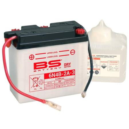 Batería Marca BS BATTERY 6N4B-2A-3