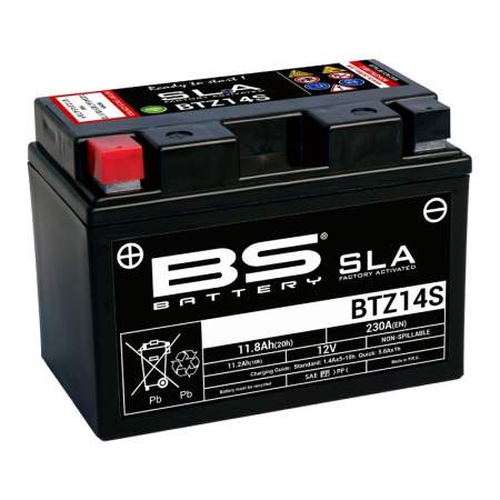 Batería Marca BS BATTERY SLA BTZ14S (FA)