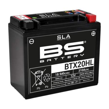 Batería Marca BS BATTERY SLA BTX20HL...