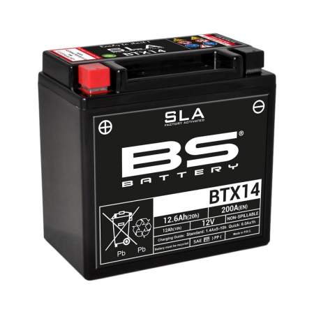 Batería Marca BS BATTERY SLA BTX14 (FA)