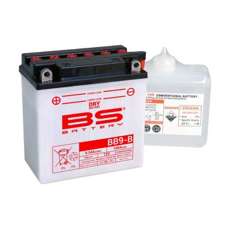 Batería Marca BS BATTERY BB9-B (Fresh...