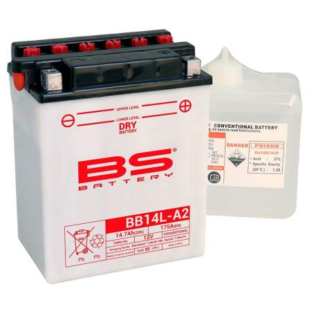 Batería Marca BS BATTERY BB14L-A2...