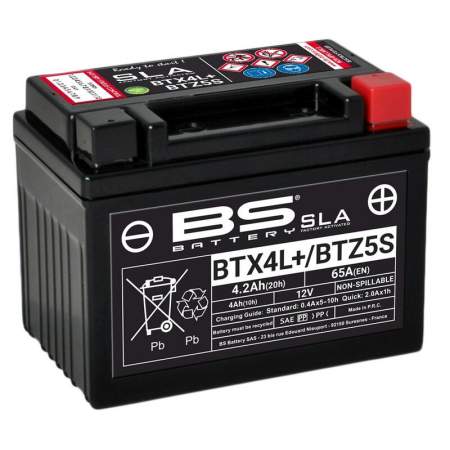 Batería Marca BS BATTERY SLA BTX4L+ /...