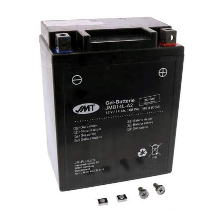 Batería moto YB14L-A2 Gel JMT
