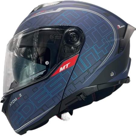 Casco MT Helmet Modular Modelo Atom 2...