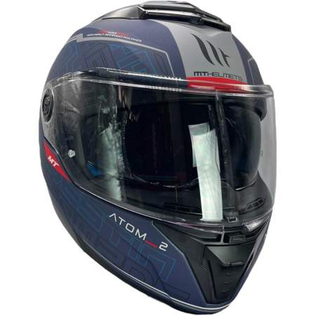 Casco MT Helmet Modular Modelo Atom 2...
