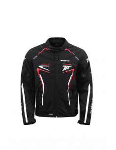 CHAQUETA PISTON NEGRO/ROJO... 2