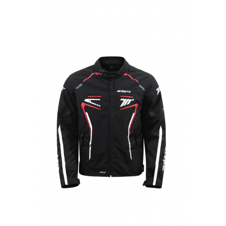 CHAQUETA PISTON NEGRO/ROJO HOMBRE
