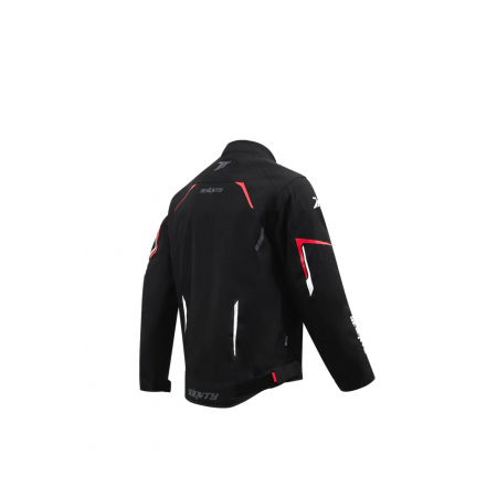 CHAQUETA PISTON NEGRO/ROJO HOMBRE