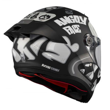 Casco AXXIS Fenix Angry Face B2 Matt...